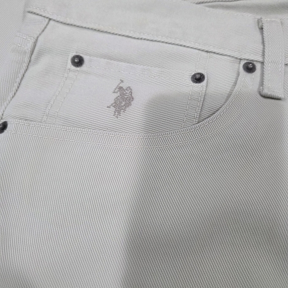 Polo Ralph Lauren Men's Size 40/32 Khaki Cotton Straight Leg Pants - Picture 4 of 16